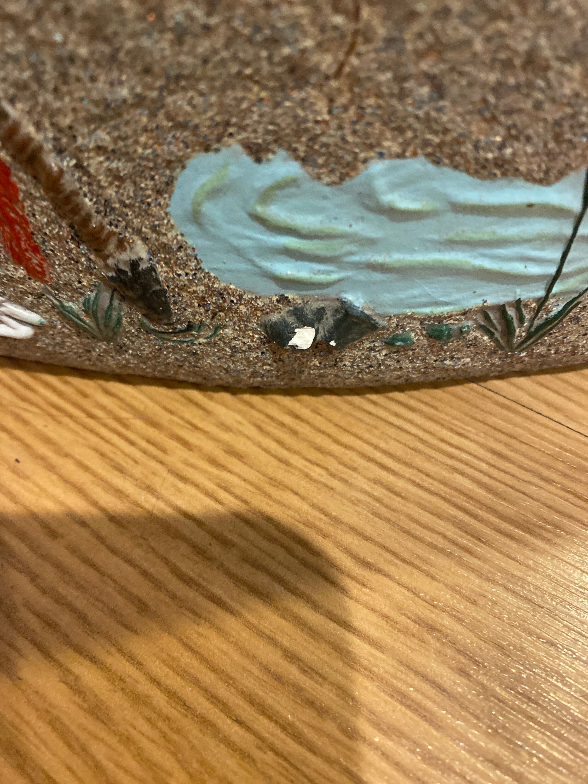 Vintage Sand Art Pottery Water Vase Native American Pueblo Etsy