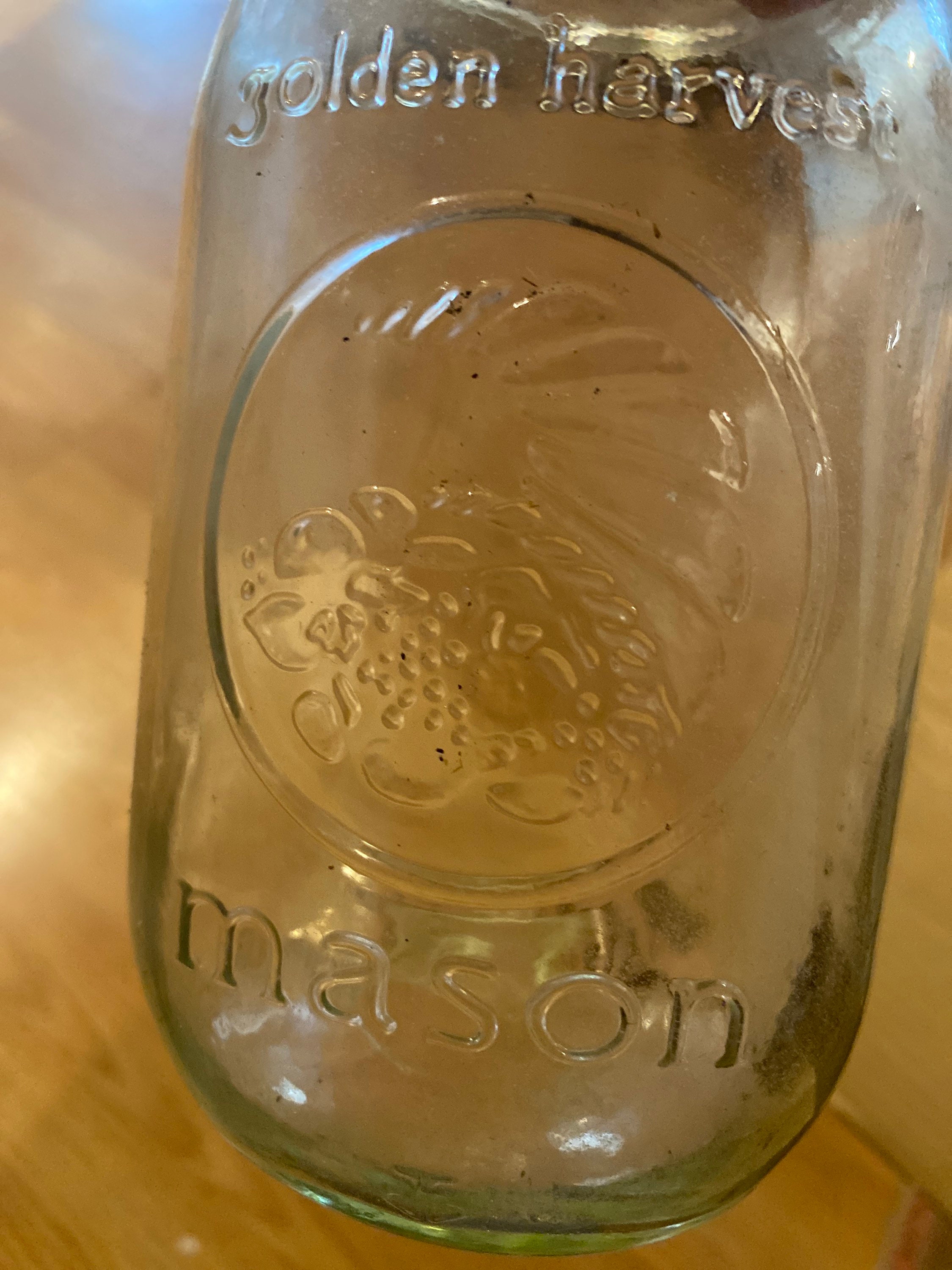 New Mason Golden Harvest canning jars 9 Quart jars only No Etsy