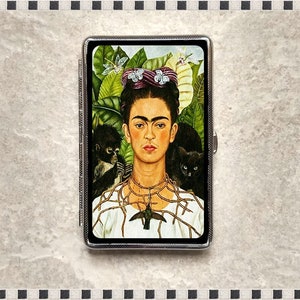 Frida Kahlo Self Portrait With Thorn Necklacebroken Slim - Etsy
