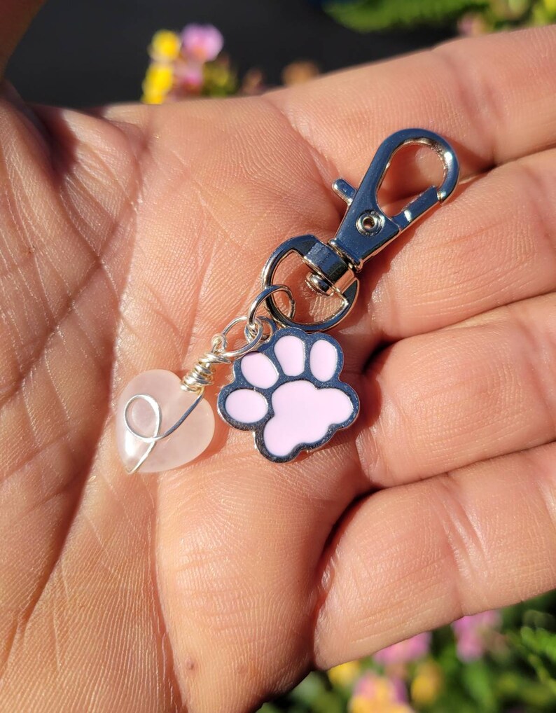Pet Collar Charm Crystal Cat Charm Dog Collar Accessory Etsy
