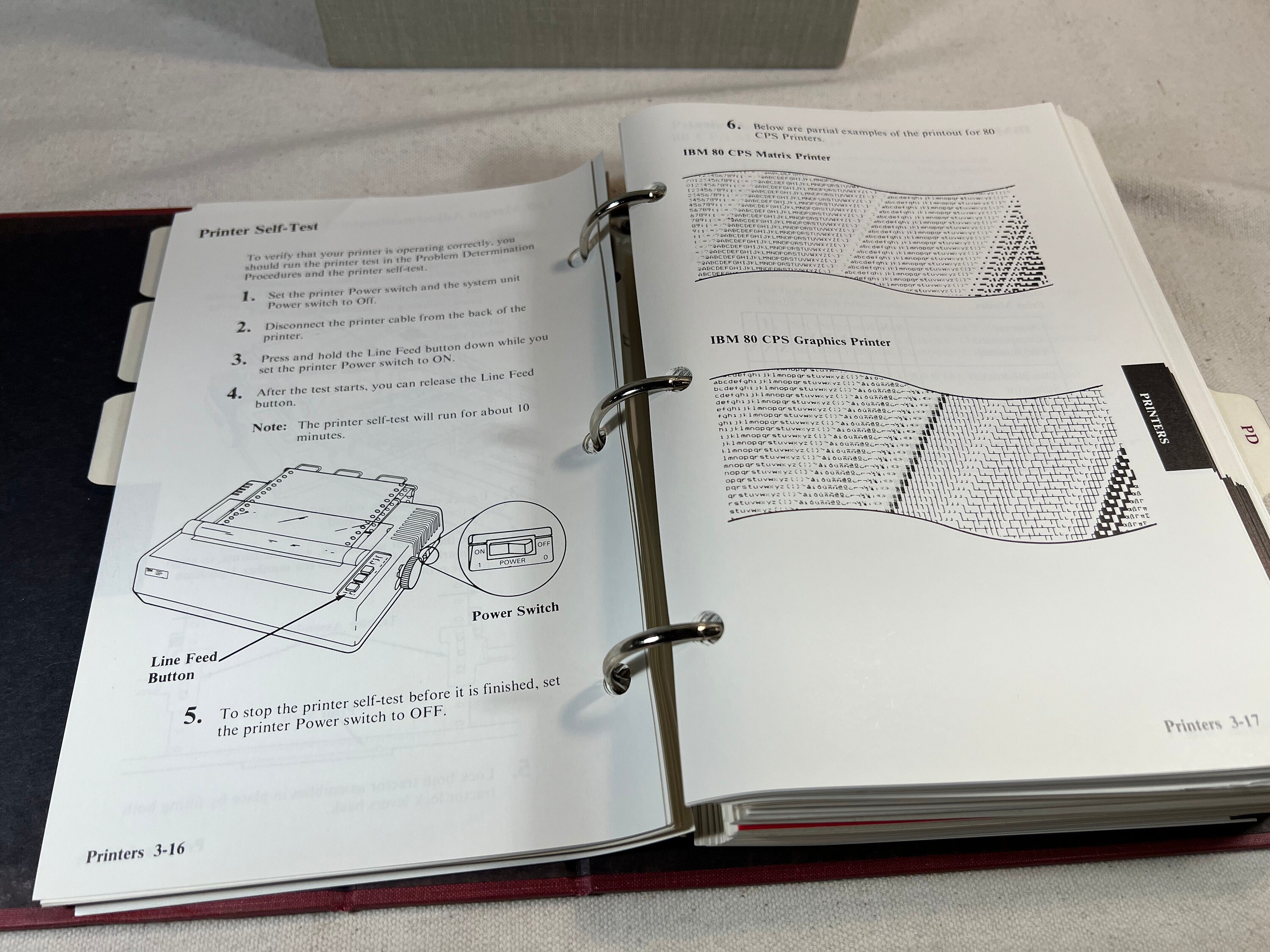 Vintage 1983 IBM Personal Computer Guide to Operations + NEC 3550