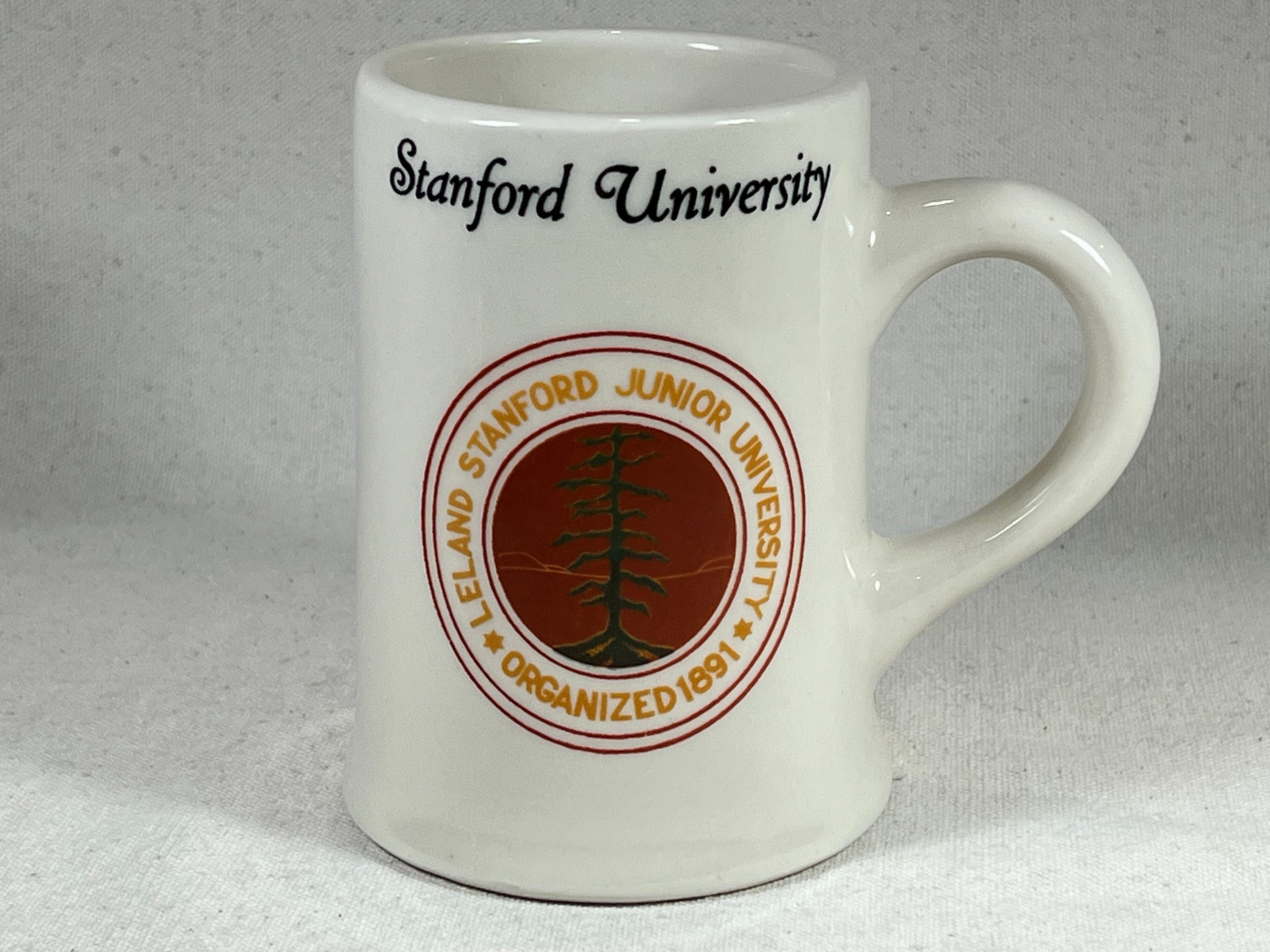 Vintage Stanford University Ceramic Stein Mug with School Crest Nassau China Co. Trenton New Jersey USA