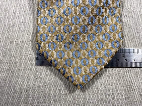 Ike Behar Oval Bubble Pattern All-Silk Textured N… - image 8