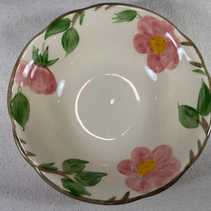 Franciscan Desert Rose Coupe Cereal Bowl Staffordshire England 5 7/8”
