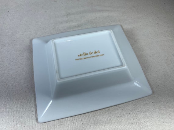 Stella & Dot Rectangular Porcelain Jewelry/Vanity… - image 9