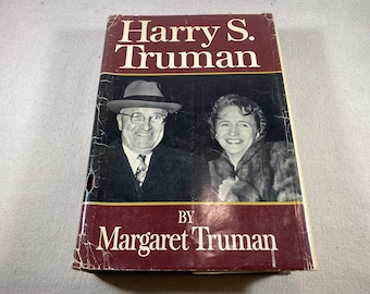 Harry S. Truman by Margaret Truman | History Book American President Biography | First Edition 1972 Library Decor Vintage Book