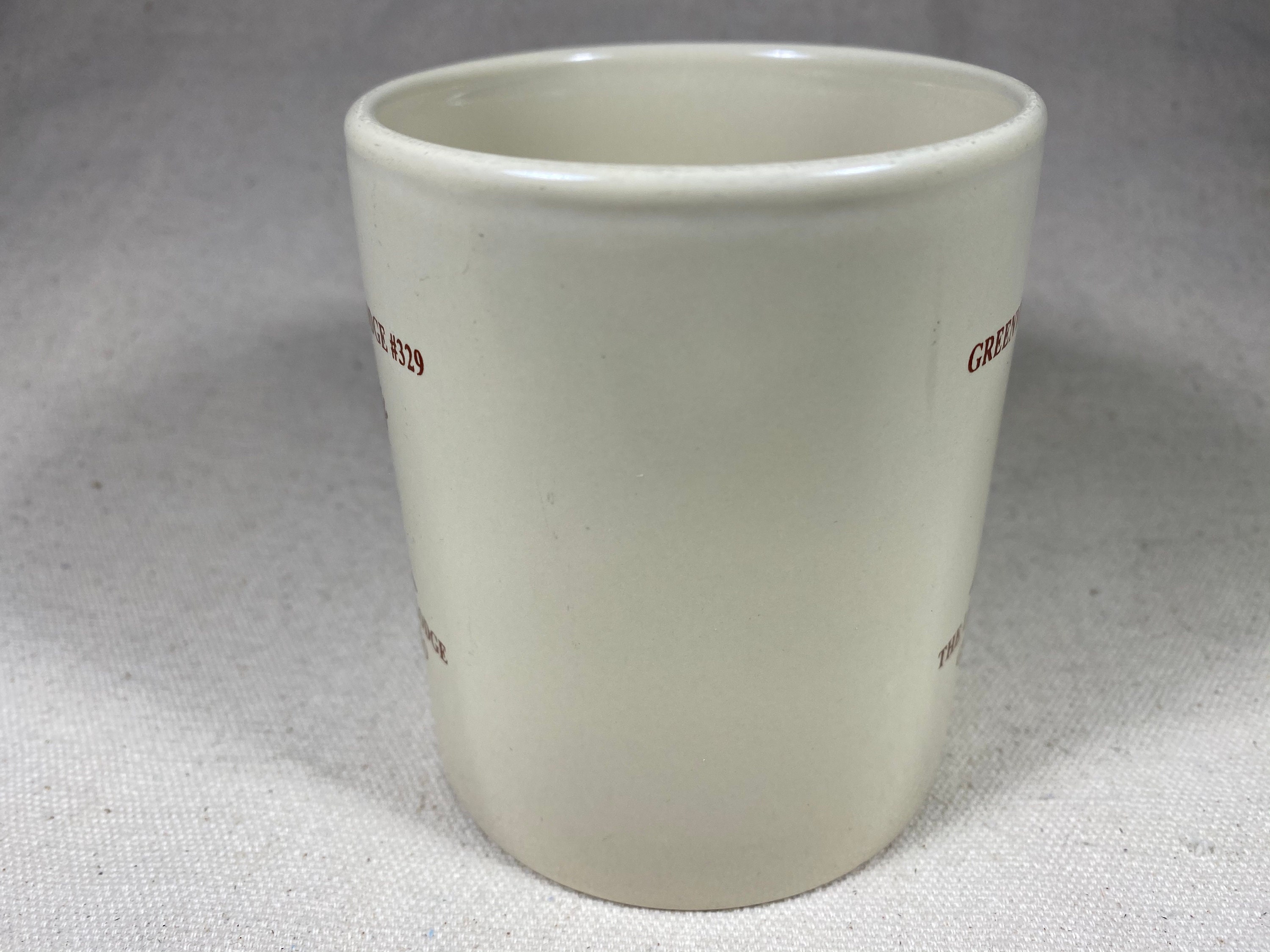 ヴィンテージ グリーンビル オハイオ ムース ロッジ 329 コーヒー マグ