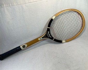 Vintage MacGregor Speedwood Wood Tennis Racquet Racket 4.5L | Sports Decor Rec Room Bar Pub