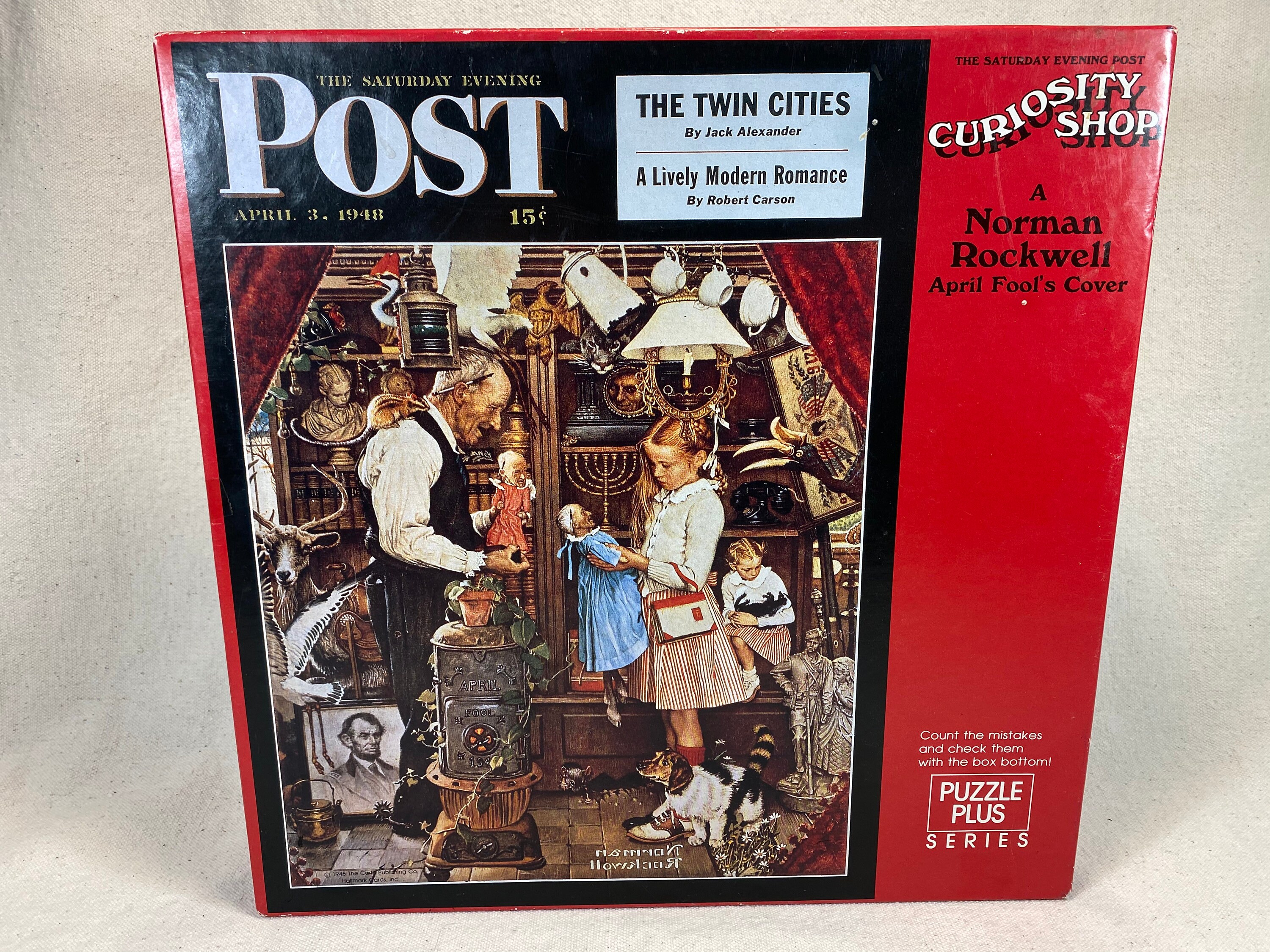 Norman Rockwell Puzzle for sale | Only 2 left at -75%