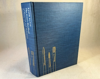 Künstler-Handbuch der Materialien und Techniken von Ralph Mayer | Vintage Kunst Anleitungsbuch | Dritte Auflage, überarbeitet und erweitert | 1971