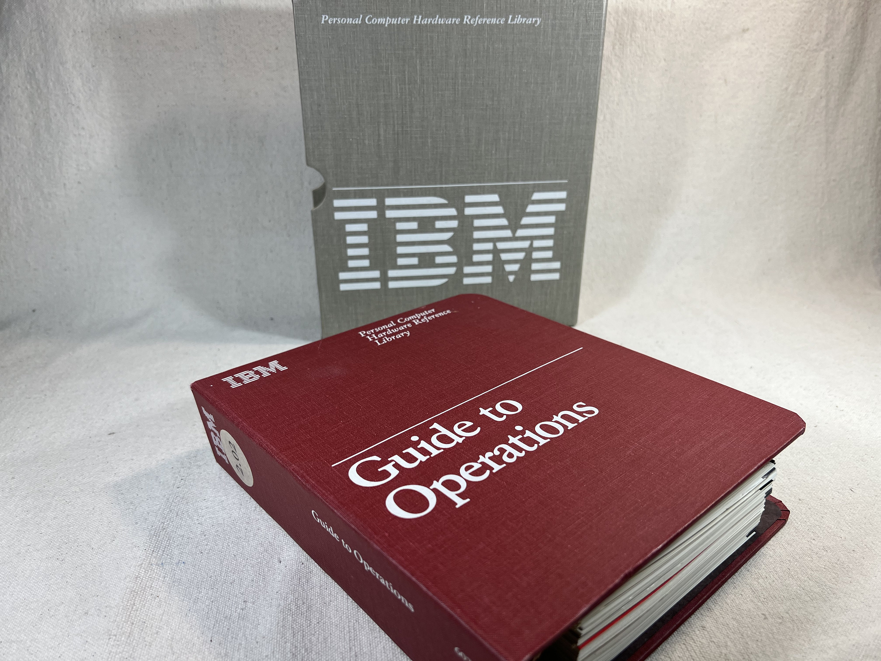 Vintage 1983 IBM Personal Computer Guide to Operations + NEC 3550