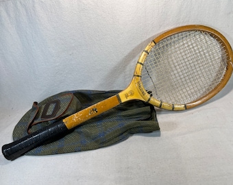 Raquette De Tennis Vintage Donnay Allwood Bjorn Borg - Fabriquée En Belgique