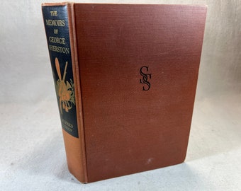 Le memorie di George Sherston di Siegfried Sassoon / Completo in 1 volume / Libro con copertina rigida vintage / Letteratura inglese del XX secolo 1937