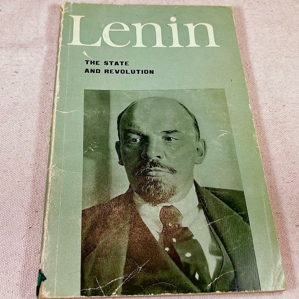 The State and Revolution by Vladimir Ilyich Lenin | Russian Soviet Bolshevik Marxist Communist Socialist Political Book English Edition 1965