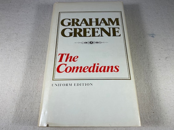 The Comedians by Graham Greene | 1981 Hardcover Viking Uniform Edition | Vintage Book | 20th Century English Literature