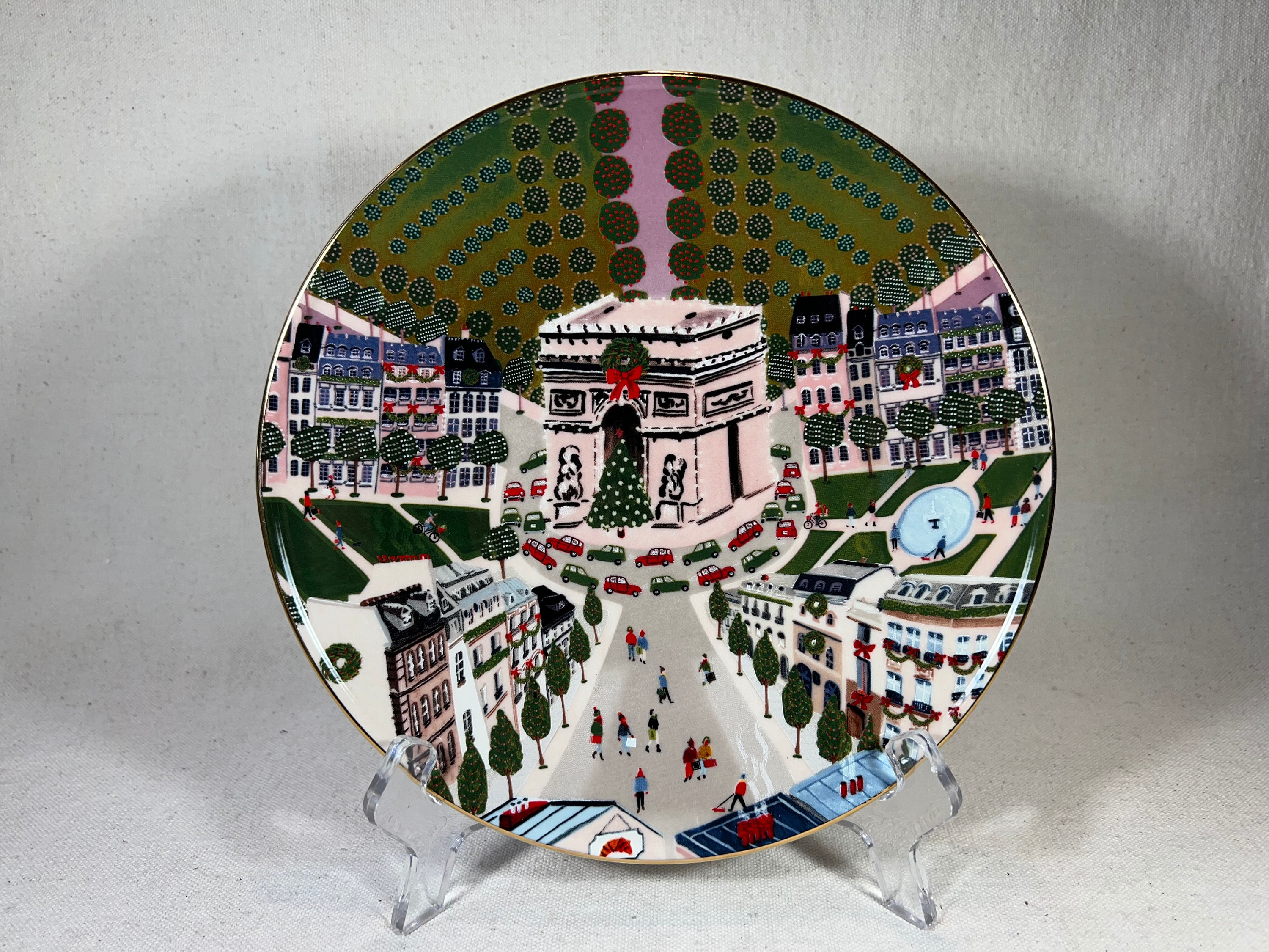 Anthropologie christmas cheap plates
