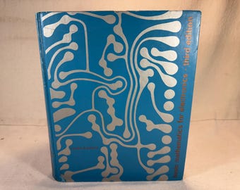 Basic Mathematics for Electronics, 3rd Edition by Herbert F. Adams & Nelson M. Cooke | Vintage Hardcover Math Textbook | 1970