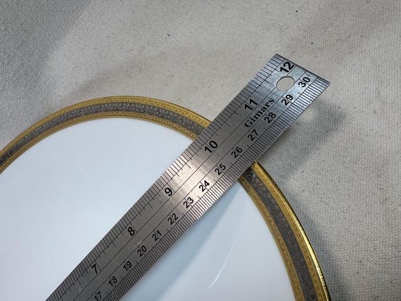 ヴィンテージ 廃盤 Hutschenreuther Selb Bavaria ゴールド & プラチナ