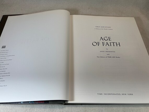 Age of Faith by Anne Fremantle | Time-life Great Ages of Man