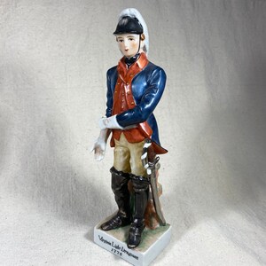 Vintage Revolutionary War Soldier Porcelain Figurines Andrea - Etsy