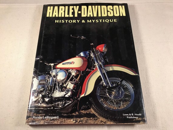 Harley Davidson History Mystique Vintage Motorcycle Coffee Etsy