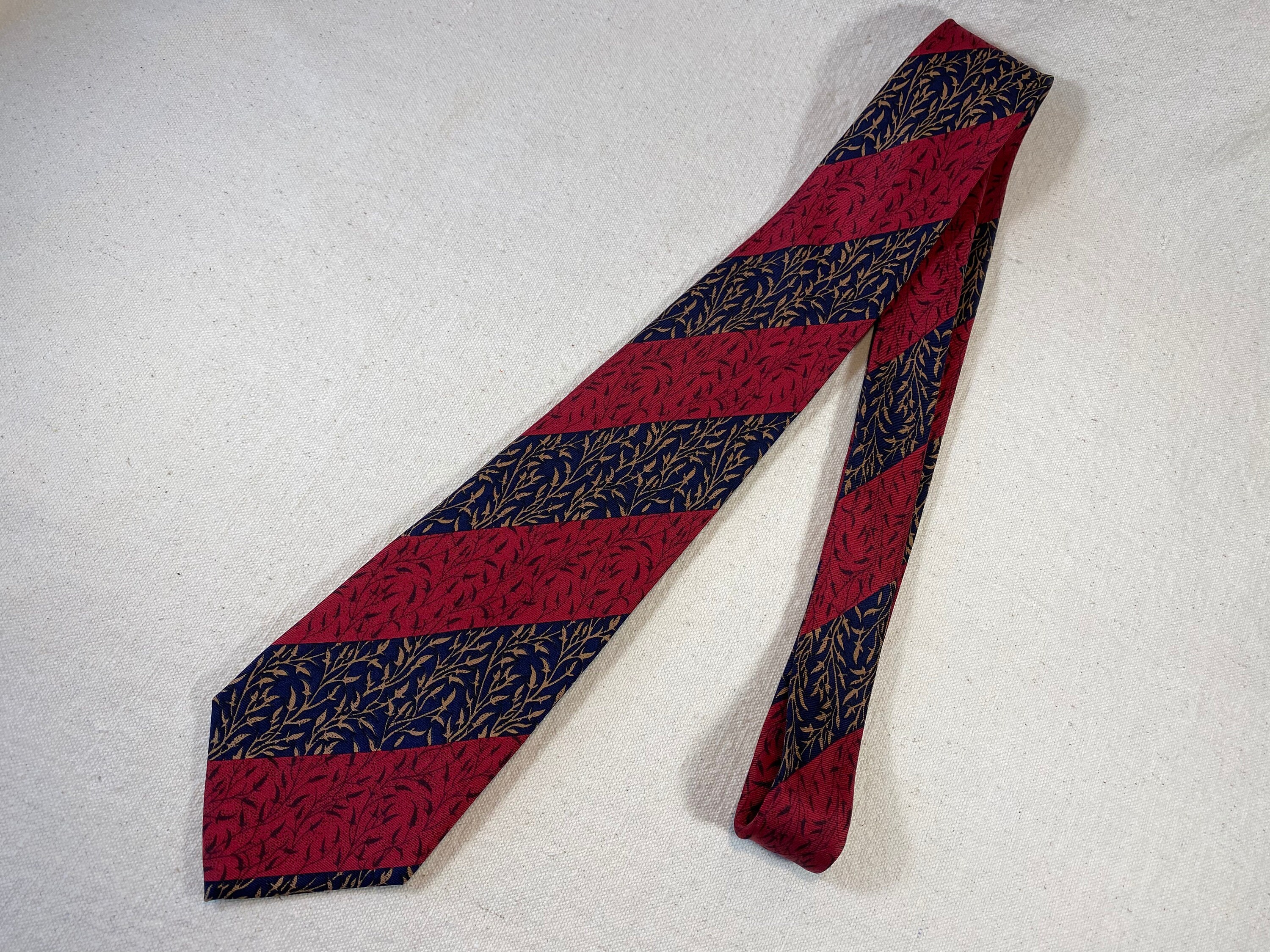 Vintage Fine Arts Museum of San Francisco Necktie Red Blue - Etsy