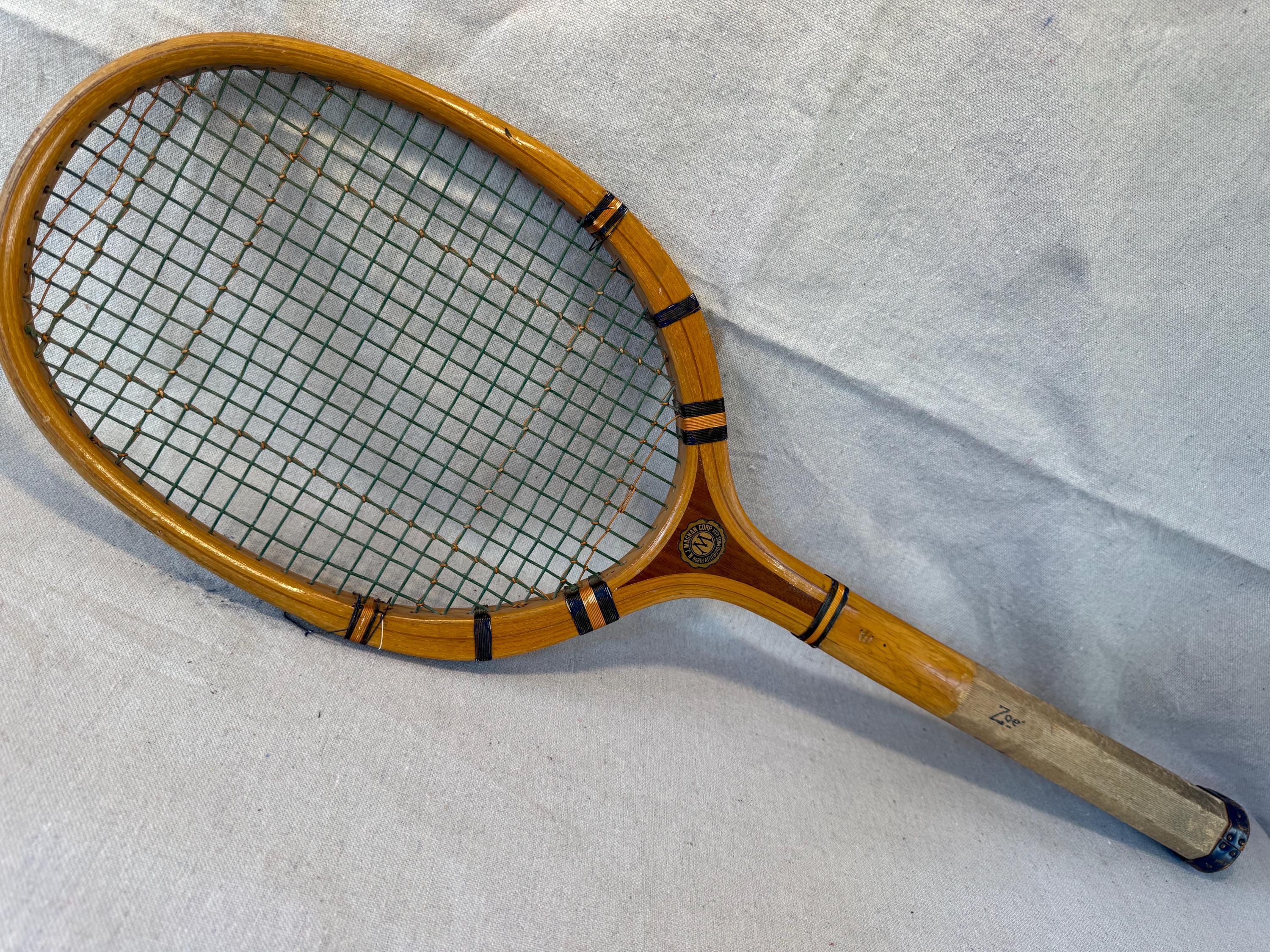 1930s tennis racquet - Etsy 日本