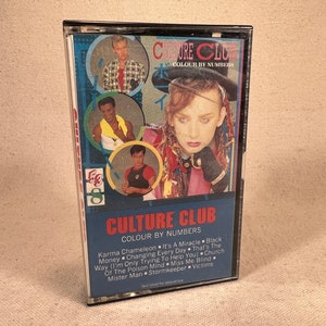 Culture Club: Farbe nach Zahlen | Vintage Pop Musik Kassette Tape 1983 Virgin Records