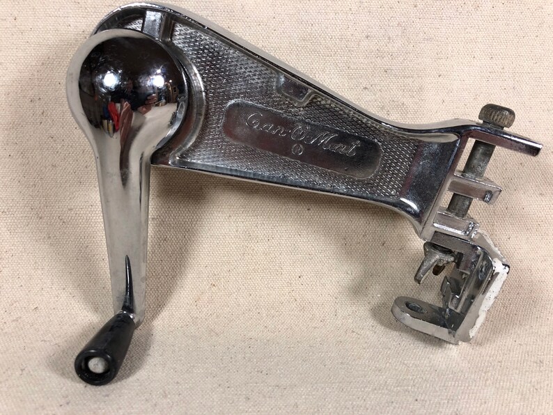 Vintage Rival Can O Mat Wall Mounted Manual Swivel Can Opener Etsy