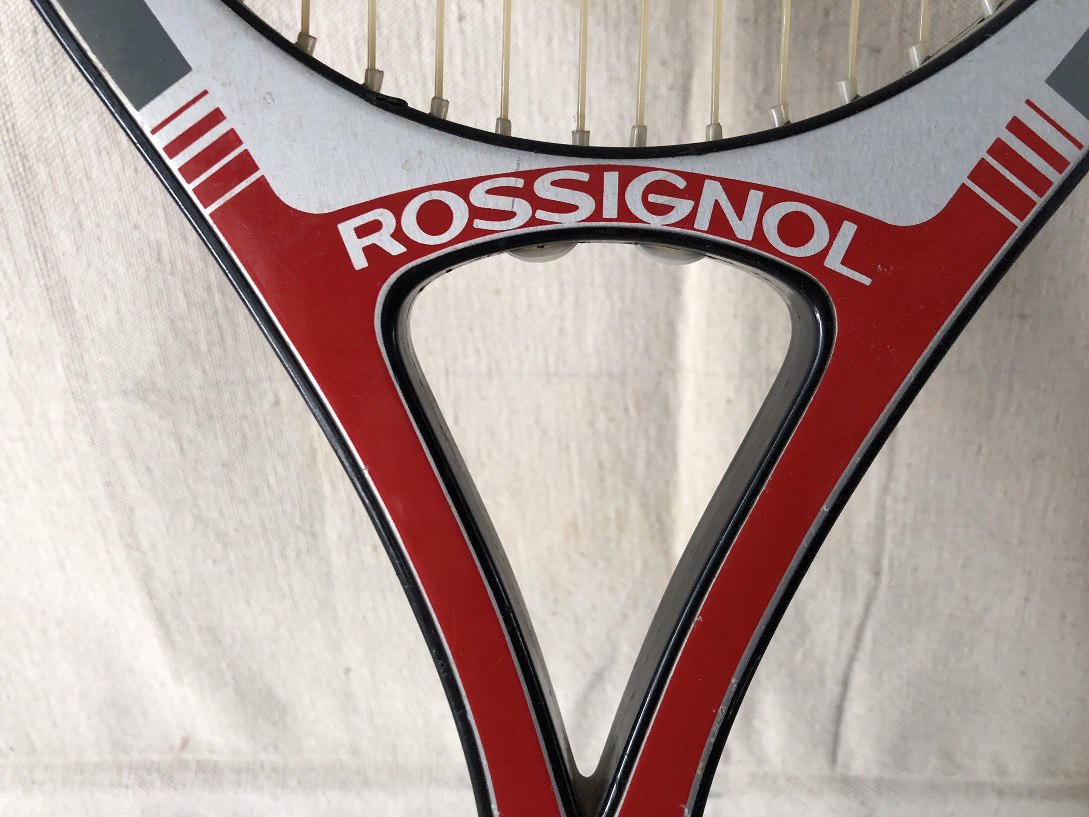 Raquette De Tennis Rossignol Johan Kriek, Carbone, Vintage