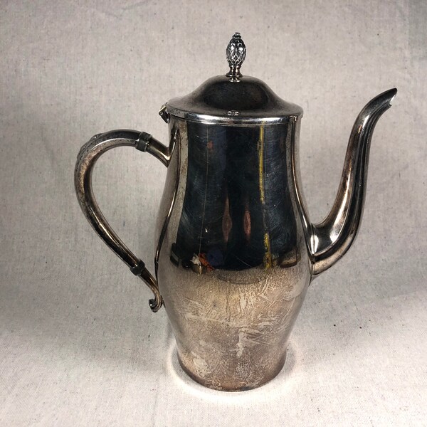 Oneida Silver Teapot Etsy