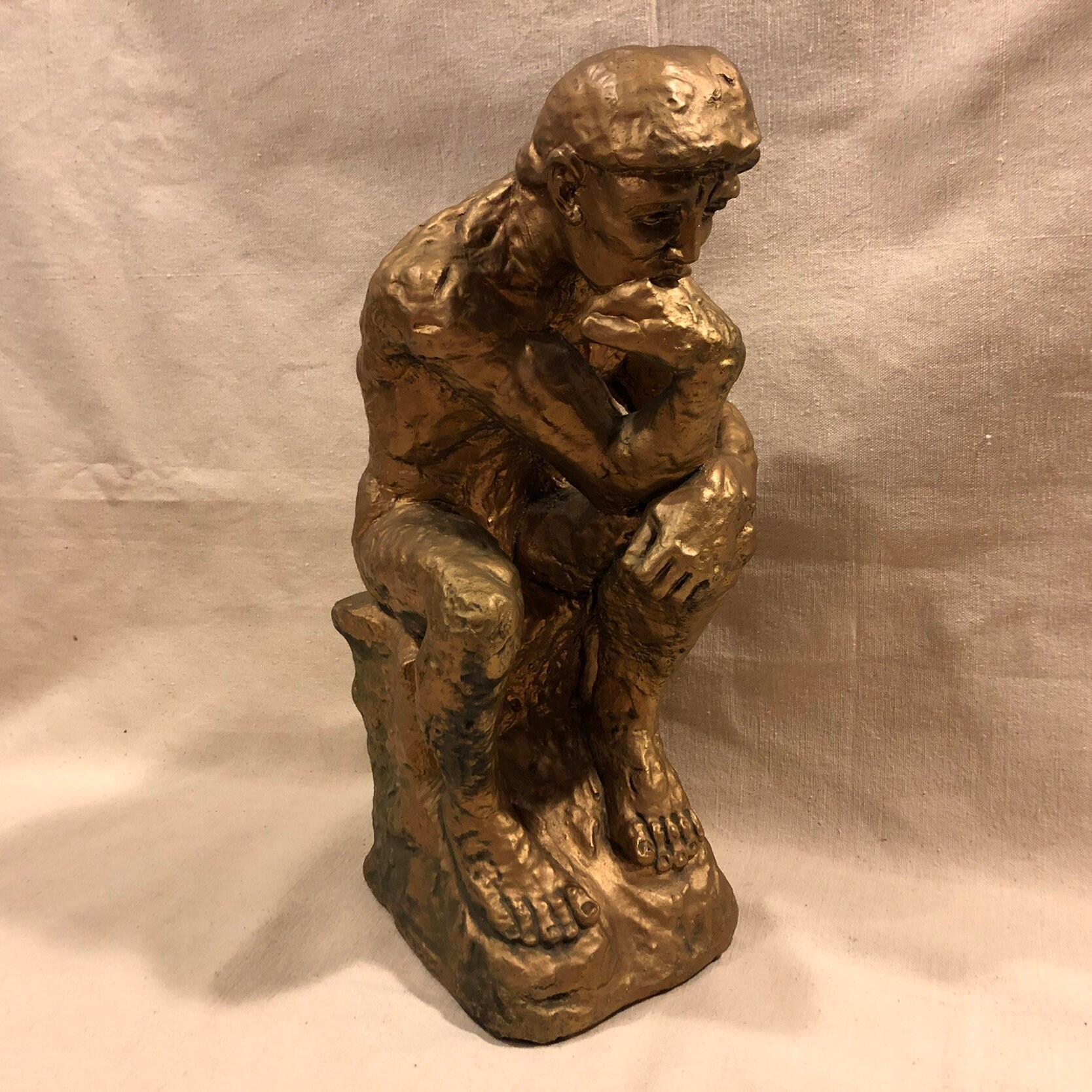 ヴィンテージ オーギュスト・ロダン 考える人 レプリカ彫刻 | 重厚な