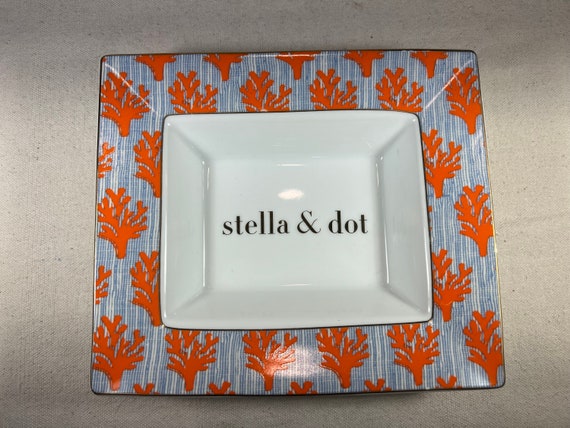 Stella & Dot Rectangular Porcelain Jewelry/Vanity… - image 7