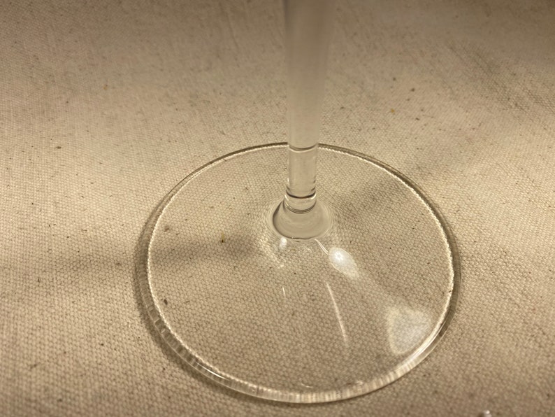 Sobon Estate Crystal Wine Glass Shenandoah Vineyards Amador County California