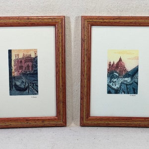 Venice lithograph - Etsy 日本