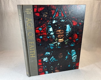 Age of Faith by Anne Fremantle | Time-Life Great Ages of Man Series | Vintage Hardcover European Illustrated History Book