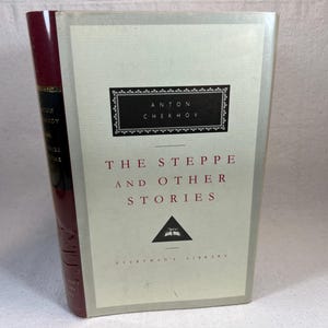 The Steppe & Other Stories by Anton Chekhov | Vintage Everyman’s Library Hardcover Book Novel Russian Literature | 1991