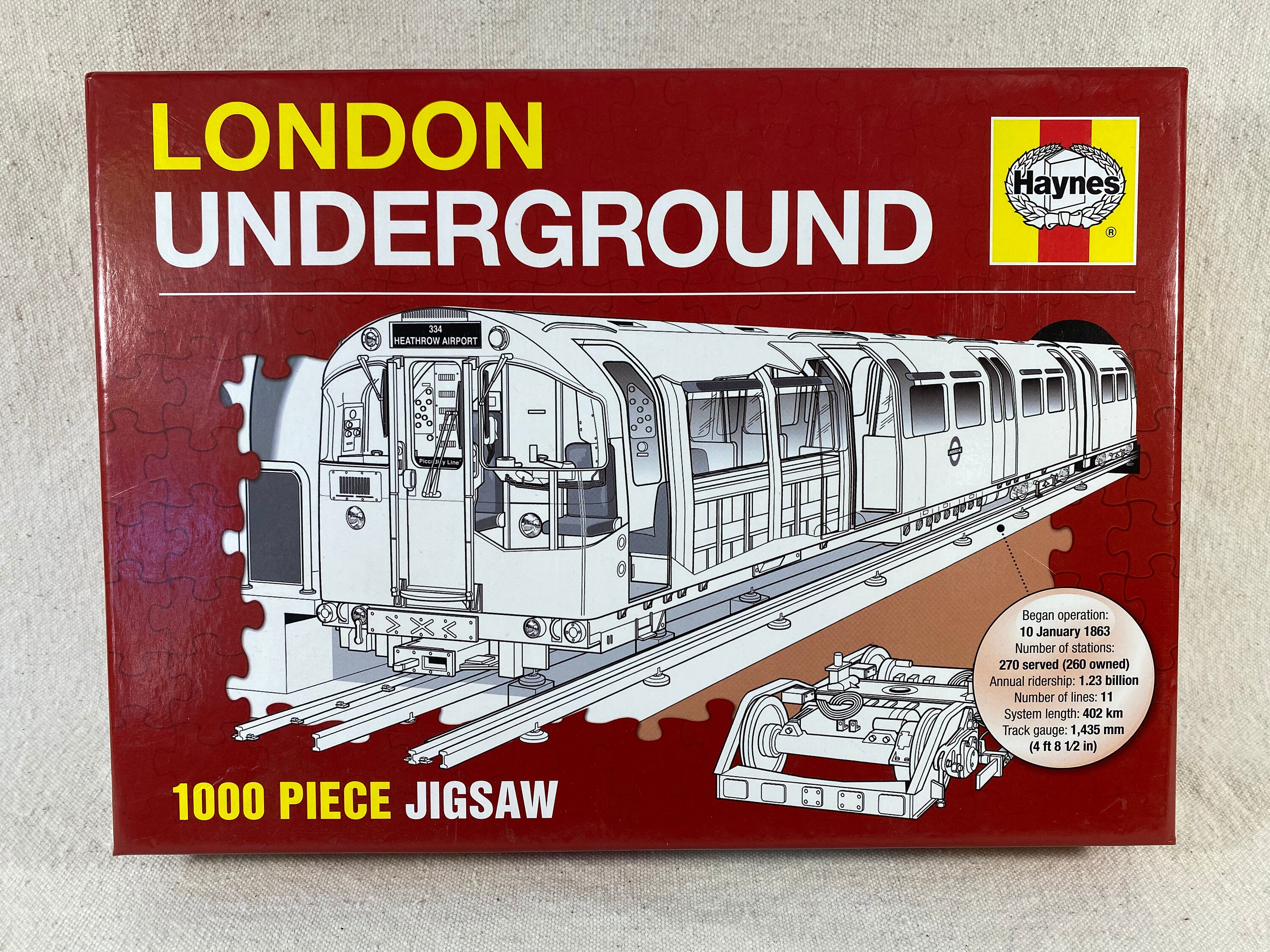 London on sale underground jigsaw