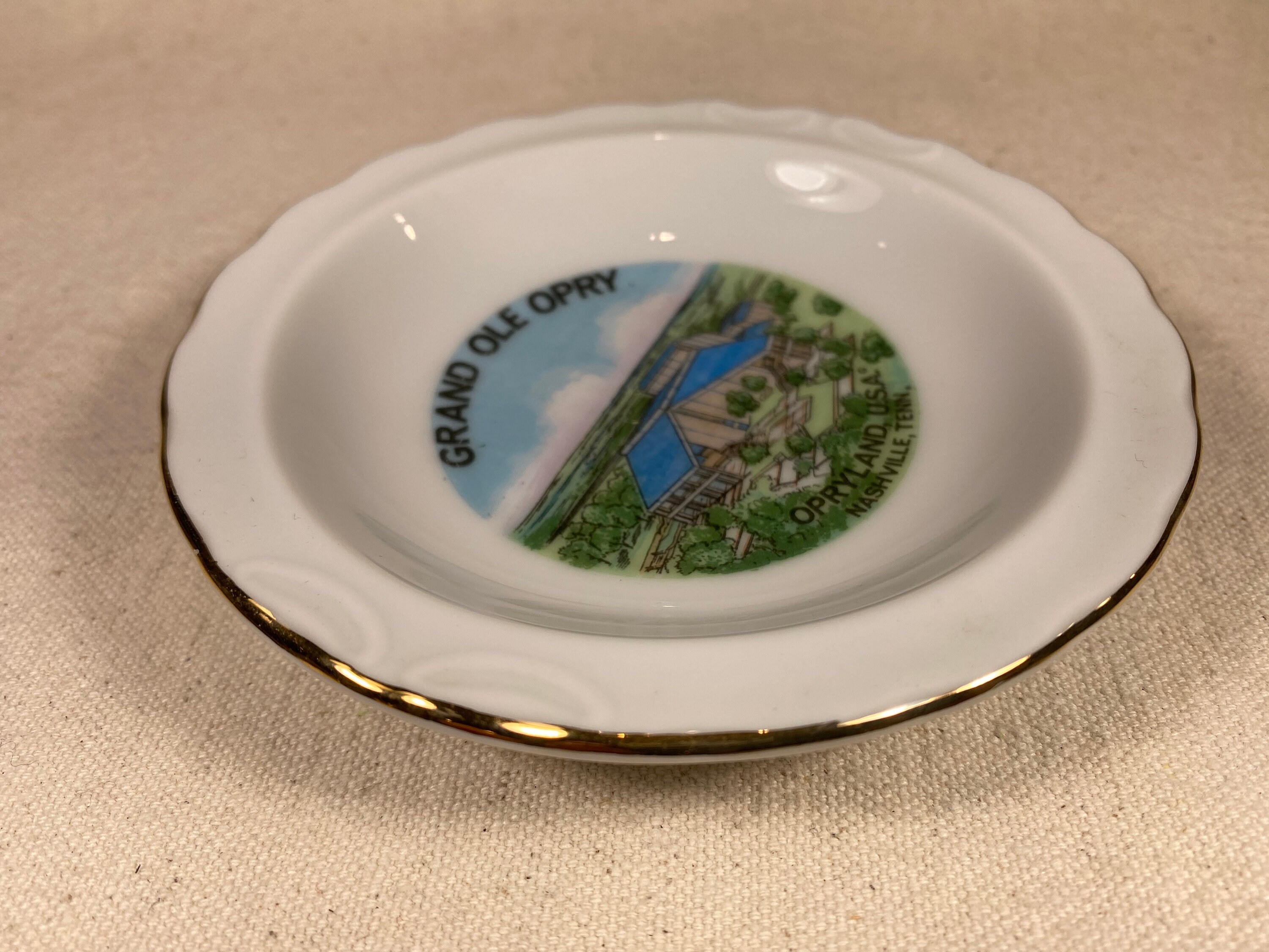 Vintage Grand Ole Opry Souvenir Plate Opryland USA Nashville Etsy UK