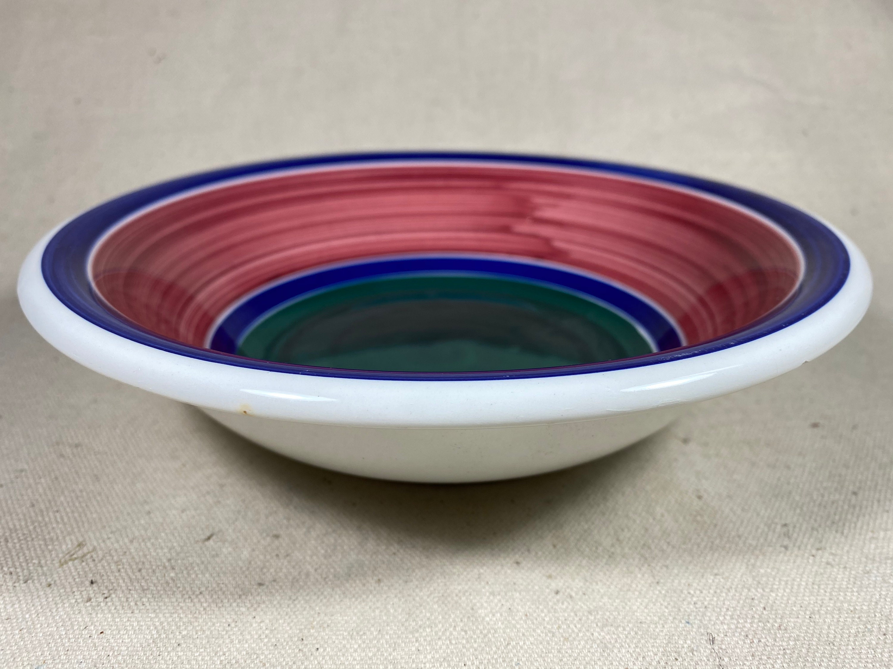 Vintage HandPainted Pasta Bowl Made In Italy for Roma Inc Etsy