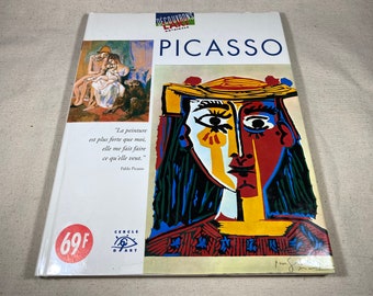 Picasso | French Language Vintage Art Book | Coffee Table Book | Cercle D’Art: Décrouvons l’Art de 20e Siècle | 20th Century Art Series