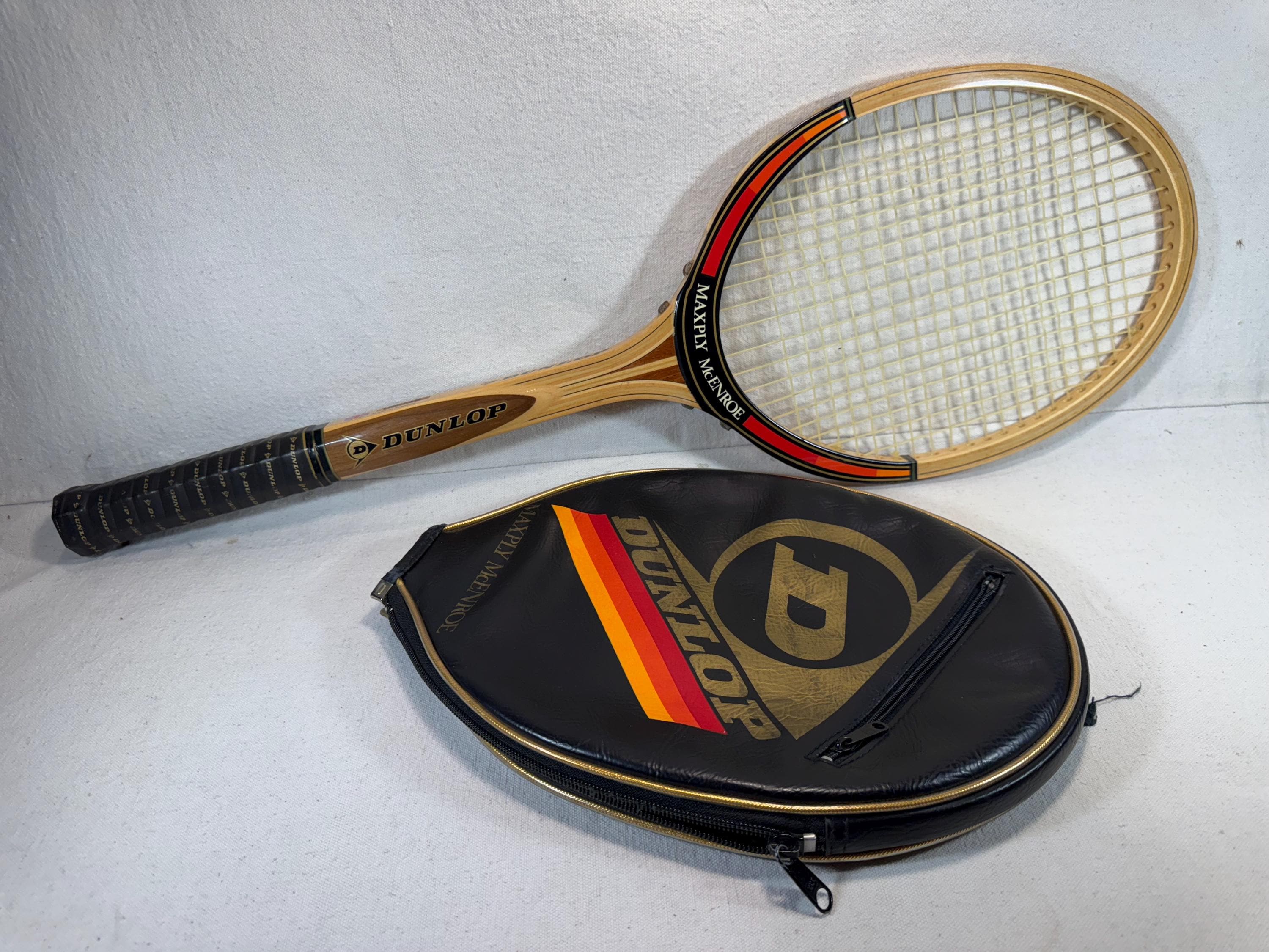 Dunlop Maxply McEnroe, 4 1/2 Very Good Condition | eBay
