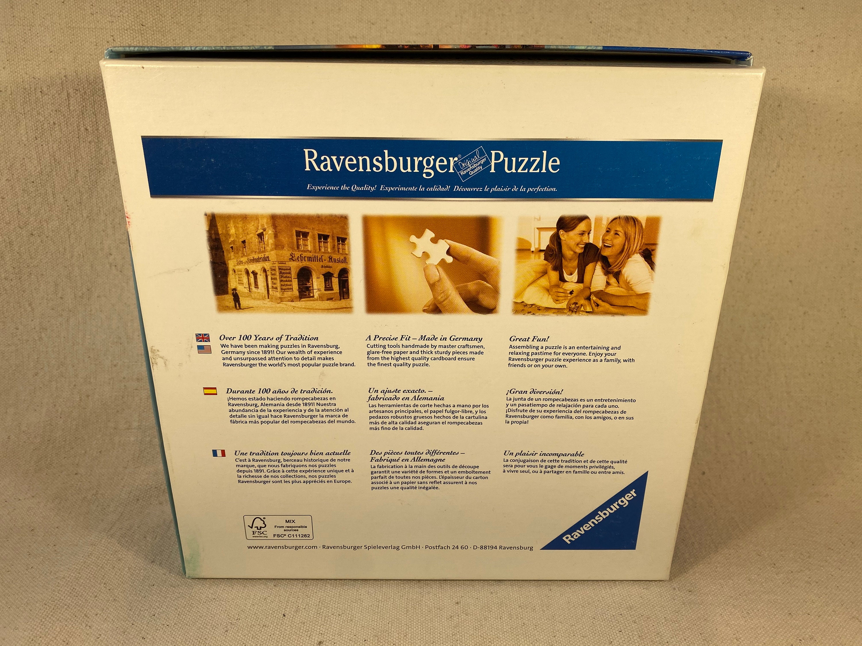 Ravensburger 1000 Piece Jigsaw Puzzle Bicycle Etsy