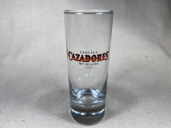 Vintage tequila shot glass Cazadores Shot Glass