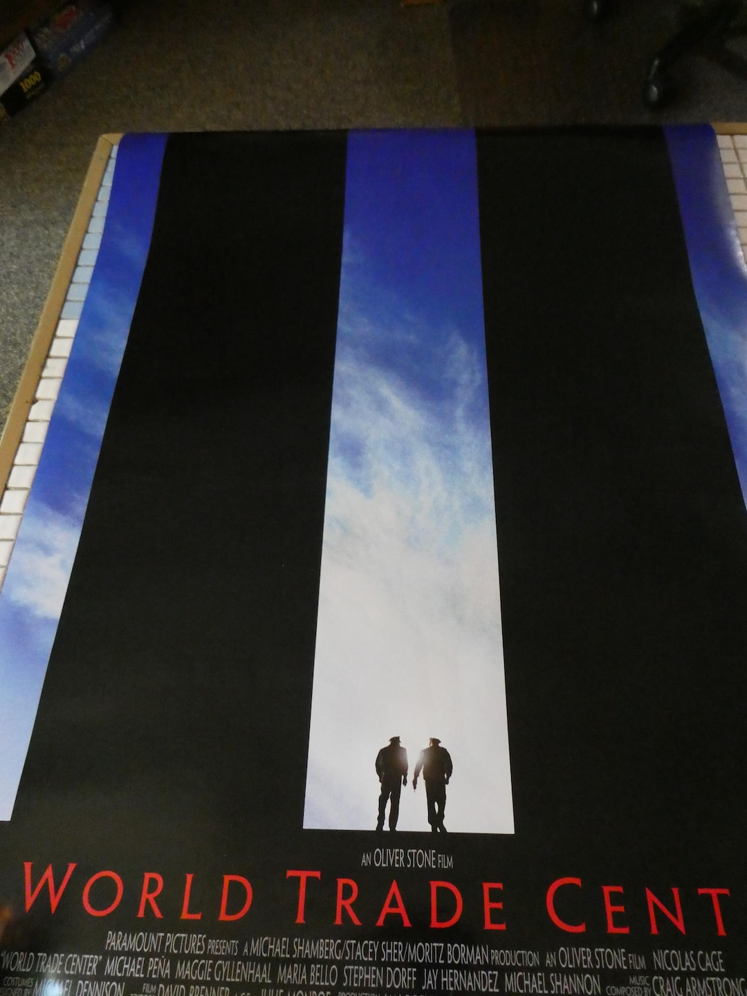 World Trade Center Official Dual Sided 27 X 40 Inch Movie Poster