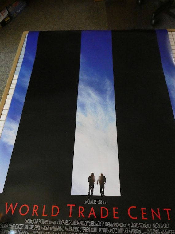 World Trade Center Official Dual Sided 27 X 40 Inch Movie Poster