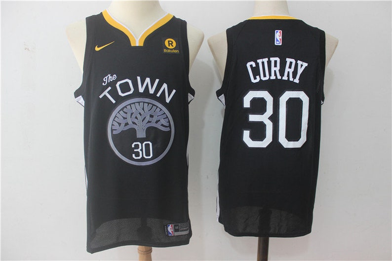 golden state warriors black jersey curry