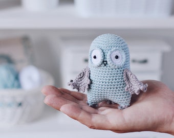 Owl Amigurumi Crochet Pattern: Easy Bird Tutorial (PDF Pattern)