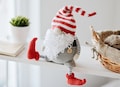 Christmas Gnome Crochet Pattern, 11 Inch Scandinavian Gnome