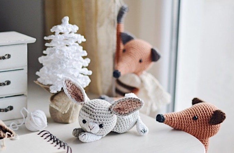 Easter Bunny Crochet Pattern, Crochet Bunny Amigurumi Tutorial PDF image 4